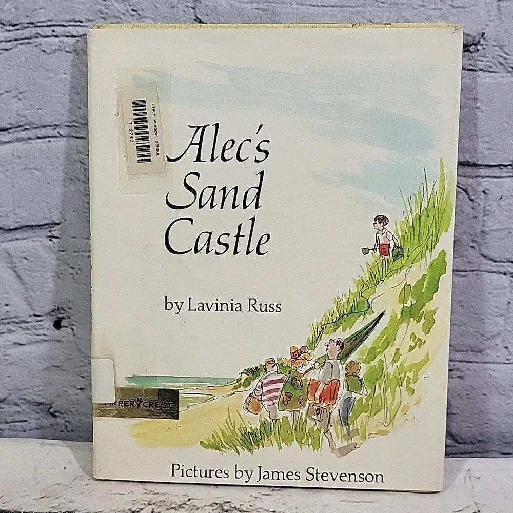 Alec's Sand Castle by Lavinia Russ 1972‎ First Edition Hardcover Dust Jacket